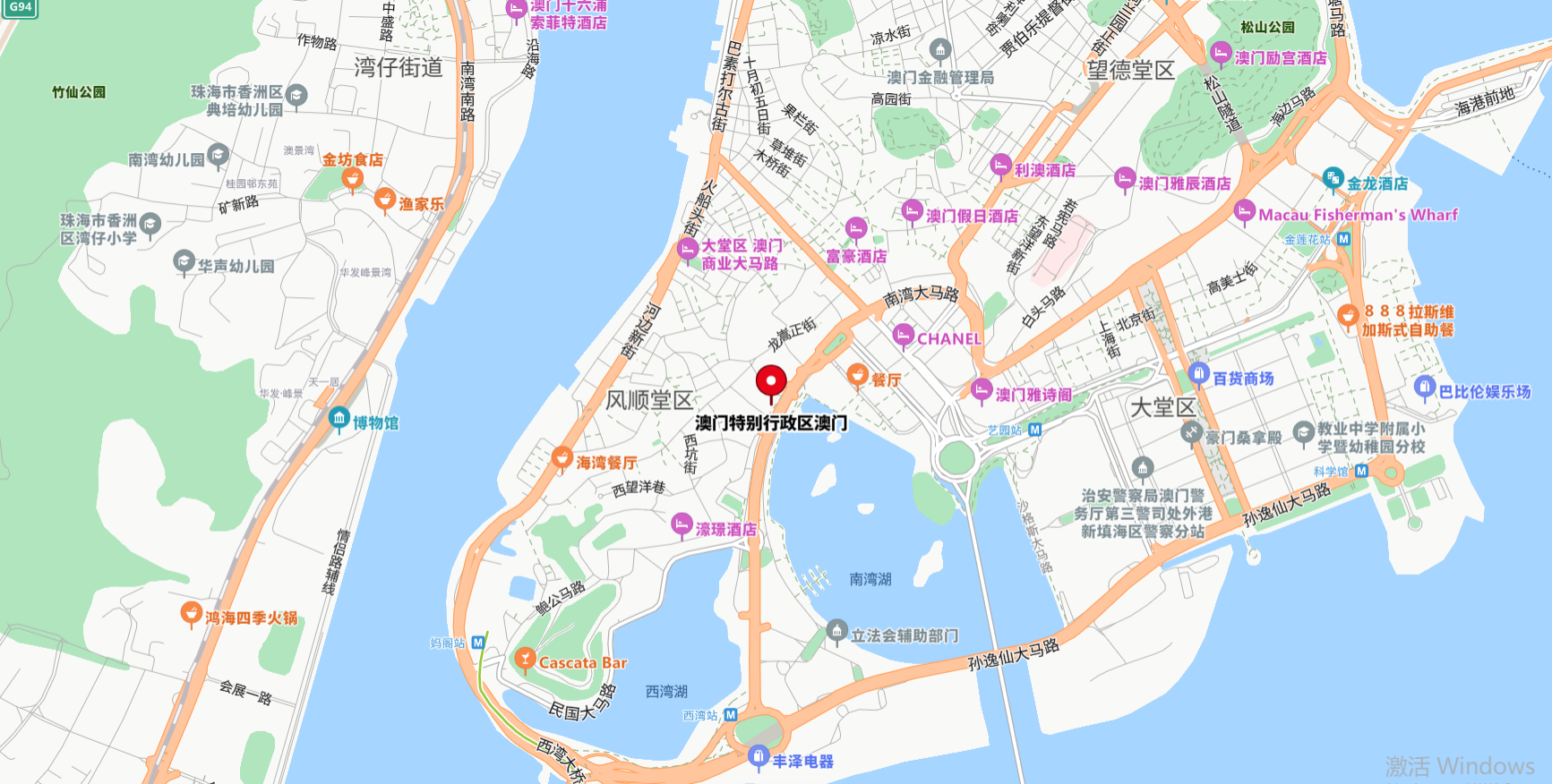 Hospital map